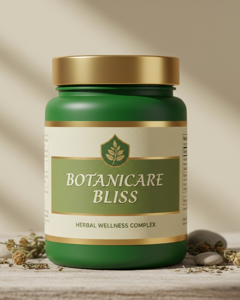 BOTANICARE BLISS natural supplement bottle